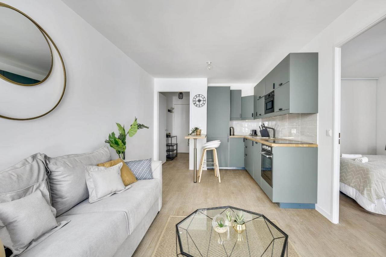 Superbe Appartement Avec Balcon Et Parking Proche Paris Saint-Denis  Exterior foto