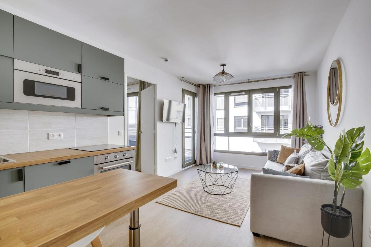 Superbe Appartement Avec Balcon Et Parking Proche Paris Saint-Denis  Exterior foto